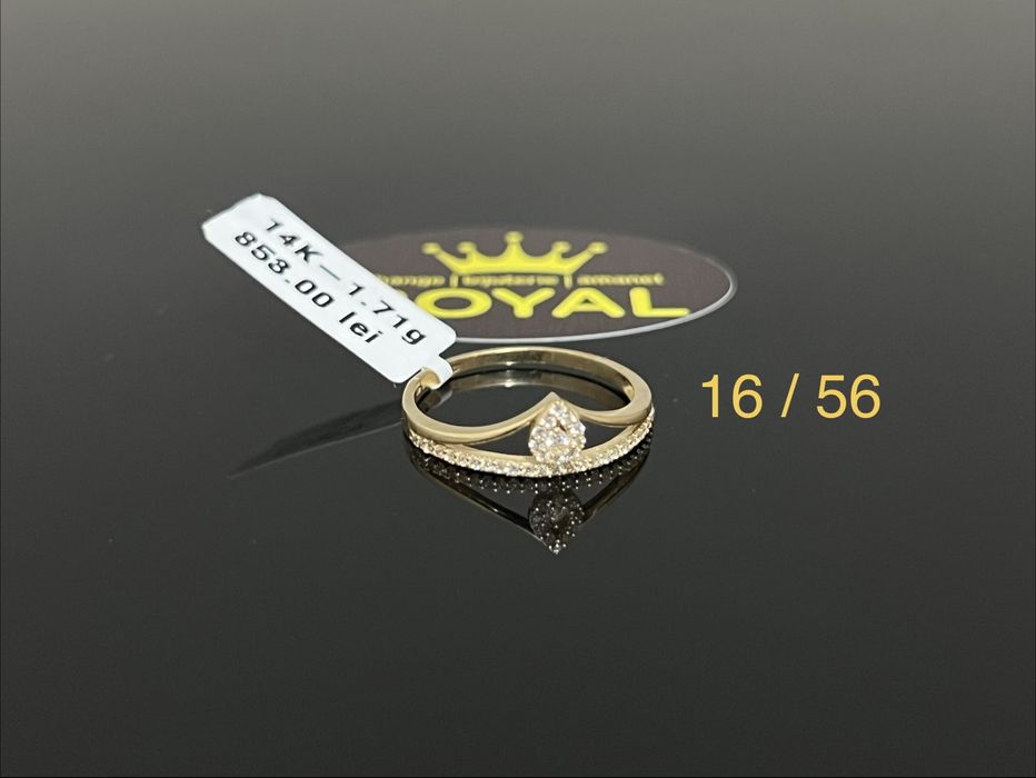 Bijuteria Royal CB : Inel dama aur 14k 1,71 grame