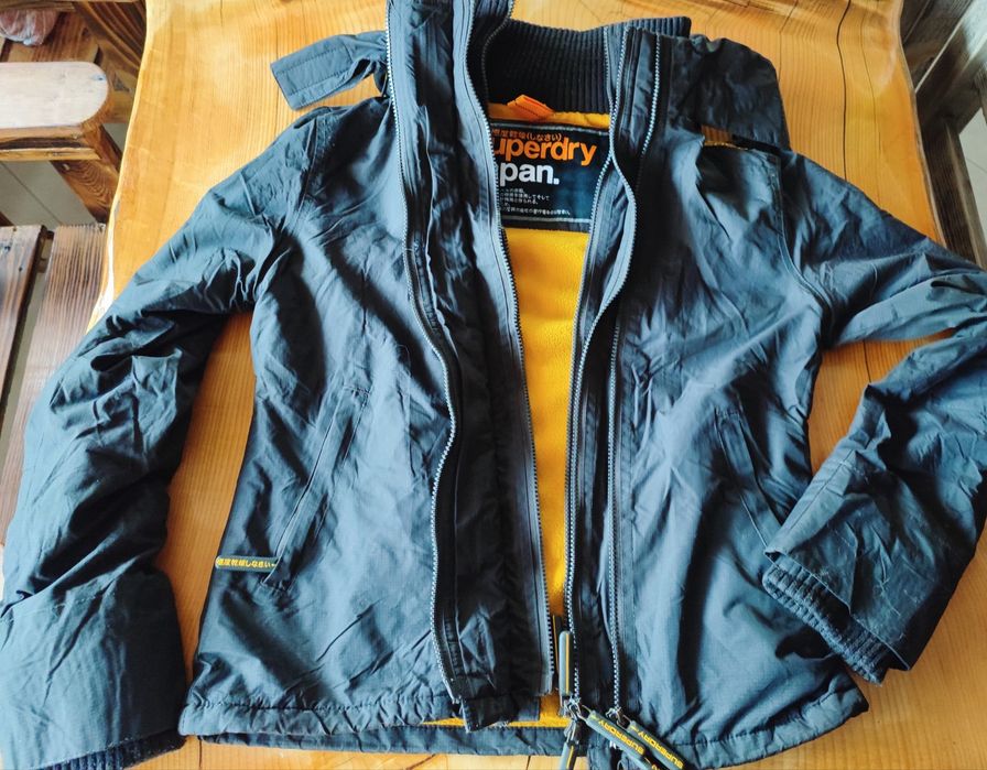 Оригиналени суитчъри  Napapijri яке Супердрай Superdry качулка цип Хл/