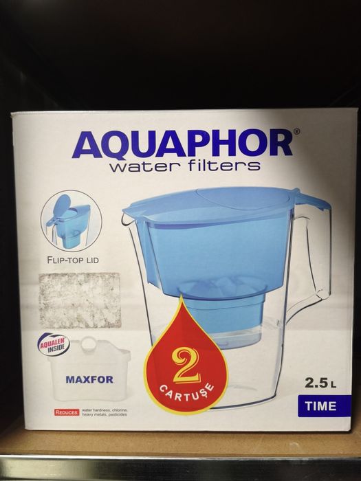 Cana filtranta Aquafor cu doua filtre