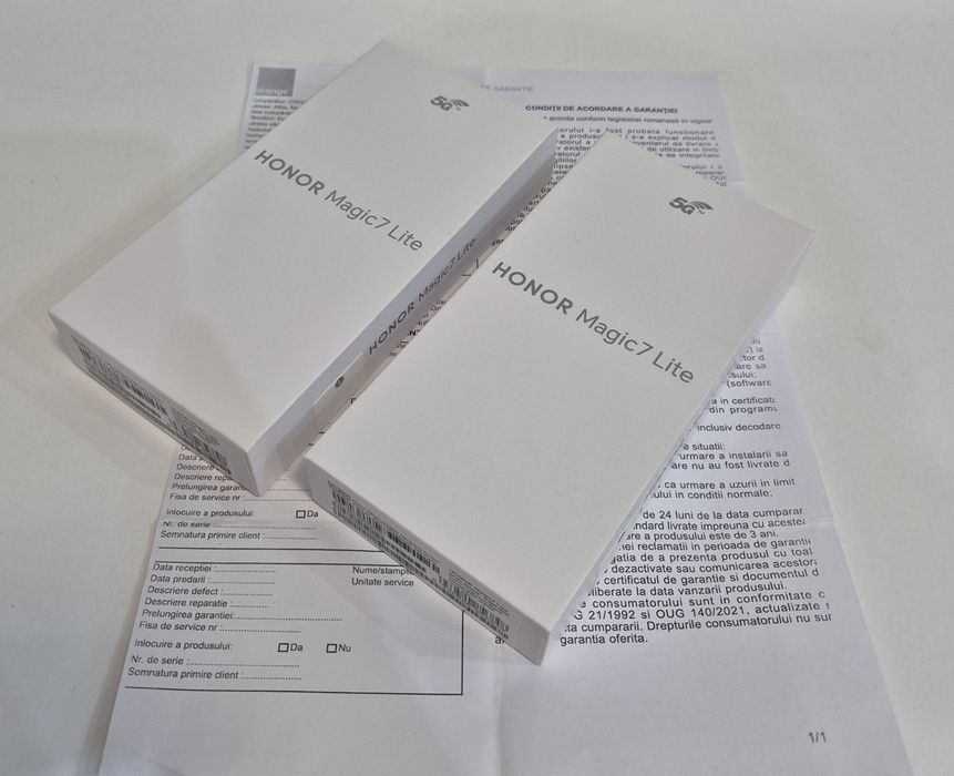 Honor Magic 7 lite 5G 256GB. Sigilate !! Black