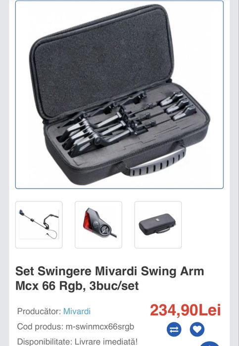 MDM vinde: Set Swingere Mivardi Swing ARM MCX 66.