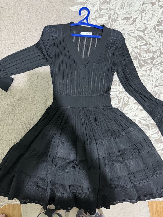 Платье Alaïa черные. XS/S размер 36