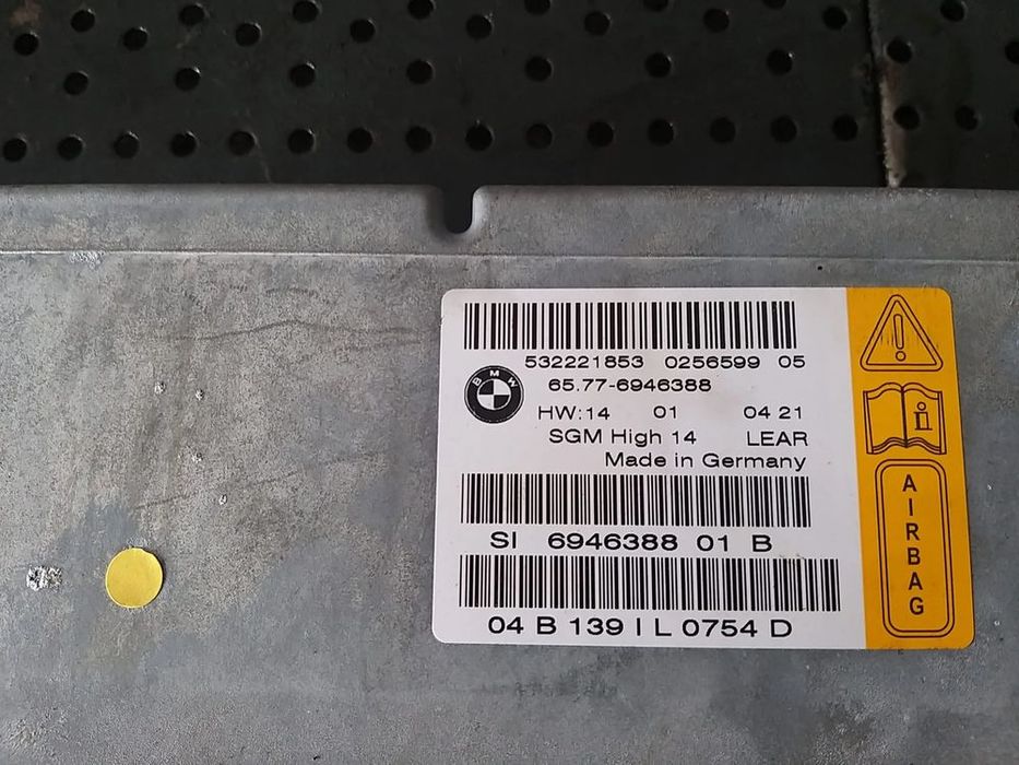 Modul calculator airbag bmw seria 5 e60 532221853 65776946388 694638801b