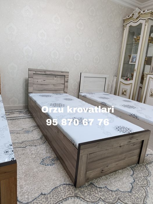 Krovat arzon kravat sandiqli