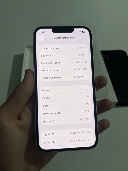 iPhone 13 128gb 88% без ремонта