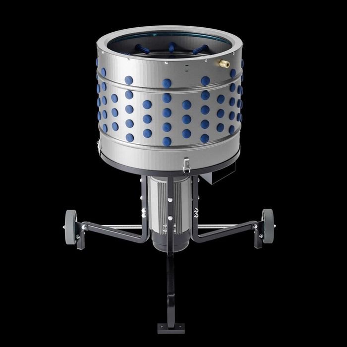 Deplumator păsări PLUMAX-50C - universal (diametru 50 cm) Construcție din oțel inoxidabil NOU