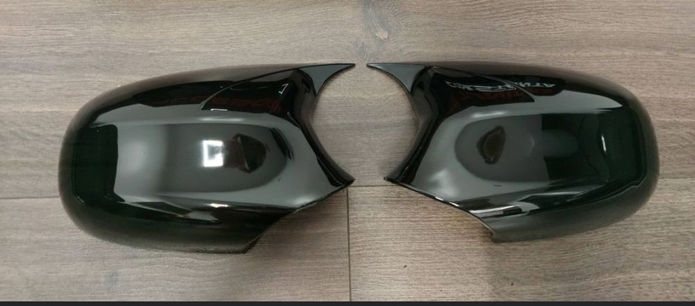 Capace oglinzi BMW Seria 3 E90 E91 LCI facelift model Batman negru
