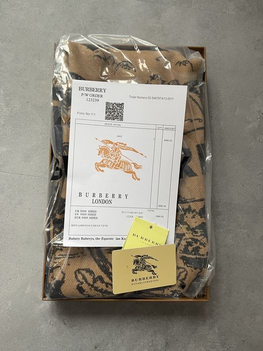 Fular Burberry din casmir premium