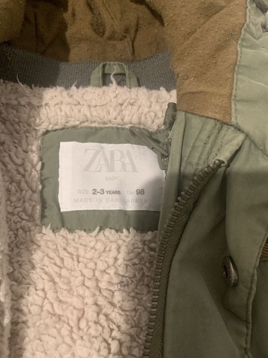 Geaca Parka iarna ,copii Zara
