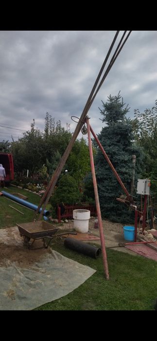 Foraje puțuri apa Denisipari Prelungire fântâni