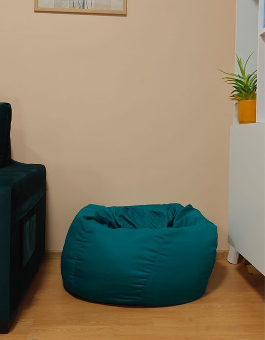 Bean Bag – 2 bucăți, verde și negru