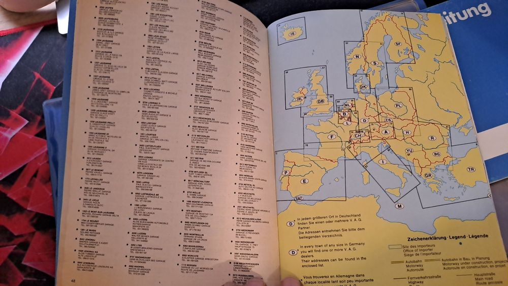 V.A.G Service golf II GERMANY