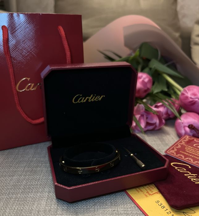 Bratara Cartier Aurie Love Marimea 16