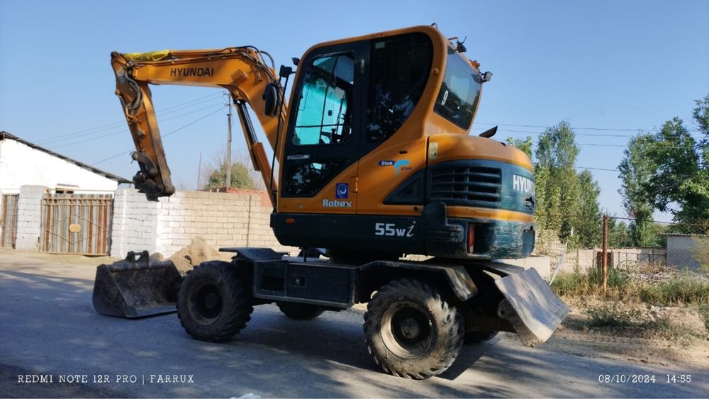 Ekskovator Ekskavator Chayoncha Ikskavatir Ekskavatir Hyundai