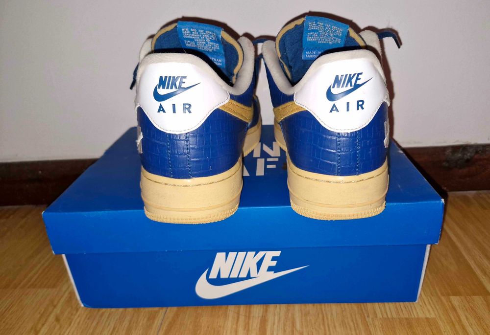 Undefeated x Nike Air Force 1 SP Dunk vs AF1