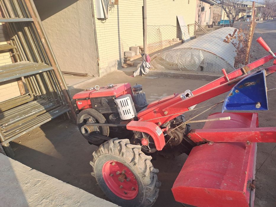 Зубр мотоблок Жатка фрезер