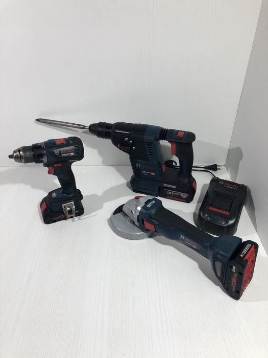 Set Bosch Rotopercutor, Flex și Autofiletantă