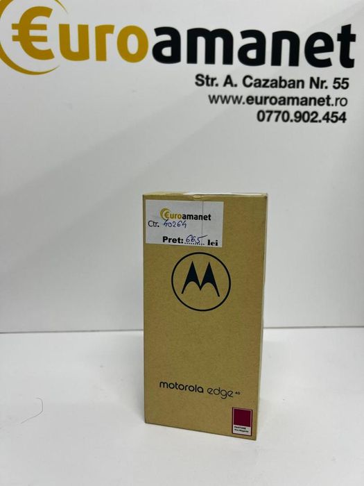 Telefon mobil Motorola Edge 40, Dual SIM, 8GB RAM, 256GB -I-
