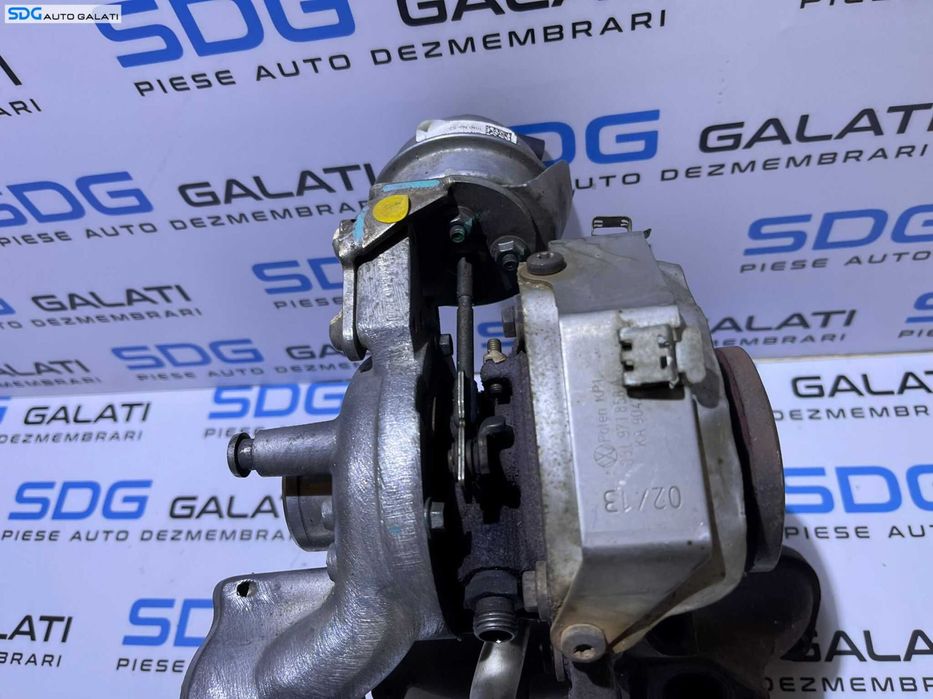 Turbo Turbina Turbosuflanta Volkswagen Polo 6R 1.2 TDI CFW CFWA 2010 - 2014 Cod 03P253019B [MX0487]