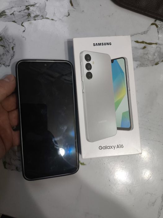 SAMSUNG A16 в отличном состоянии с коробкой и документами.