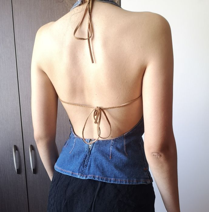 Нов дамски дънков топ Replay