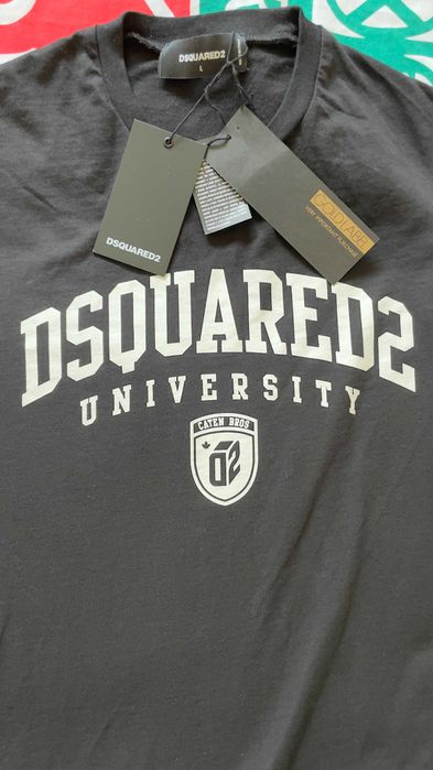 Чисто нова оригинална дизайнерска тениска DSQUARED2 с етикети!