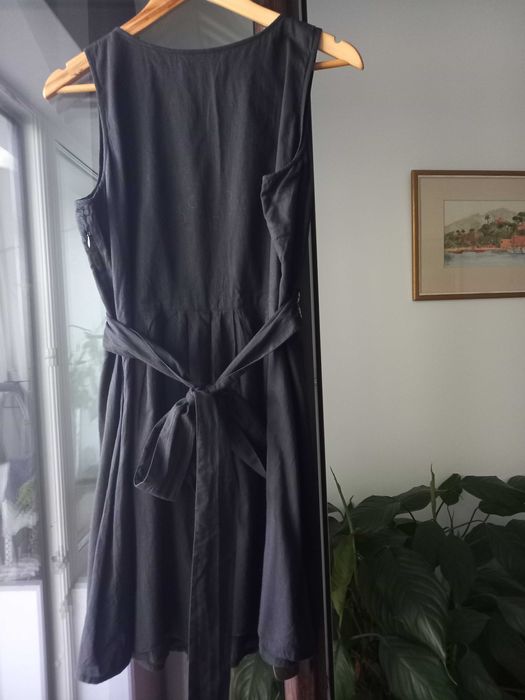 Rochie neagră Oasis Jeans, mărimea 14