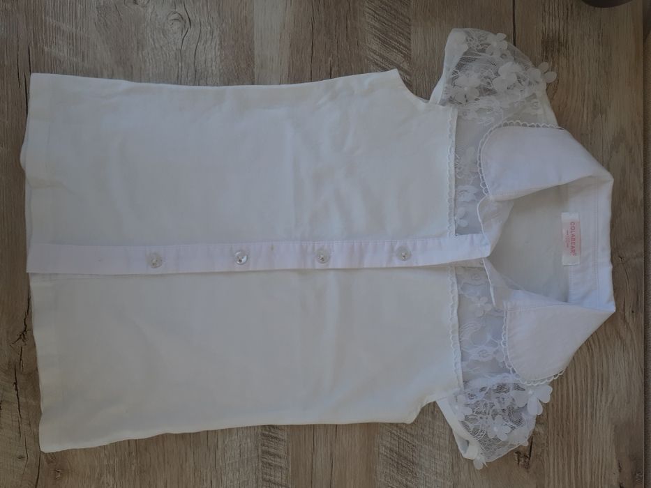 Рубашка школьная Colabear 130 размер