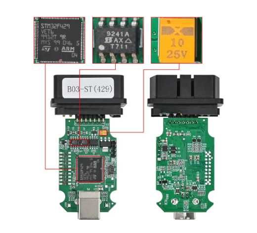 Tester VCDS REAL HEX V2 ARM STM32F429 Soft 23.3 diagnoza  auto VAG COM