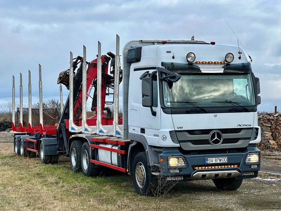 Mercedes-Benz Actros 3355 Mercedes Benz Actros 3355 Forestier