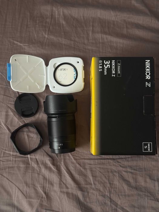 Nikon Z 35mm 1.8 S + filtru + parasolar custom + garantie