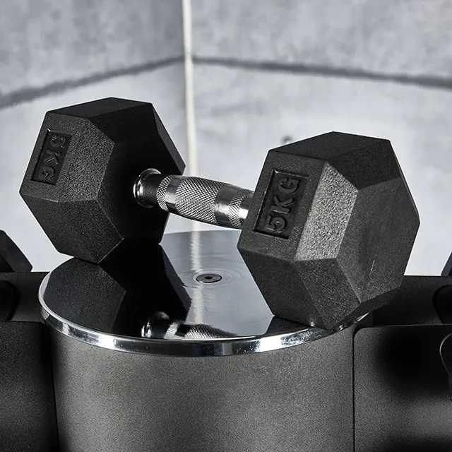 Сет Гири Хекс 1 до 10 кг (10 двойки) , Хексагонални Дъмбели
