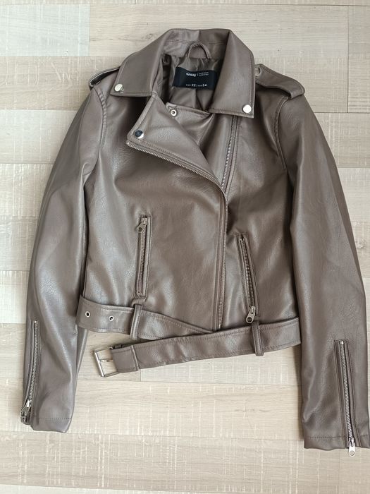 Байкър яке от еко кожа