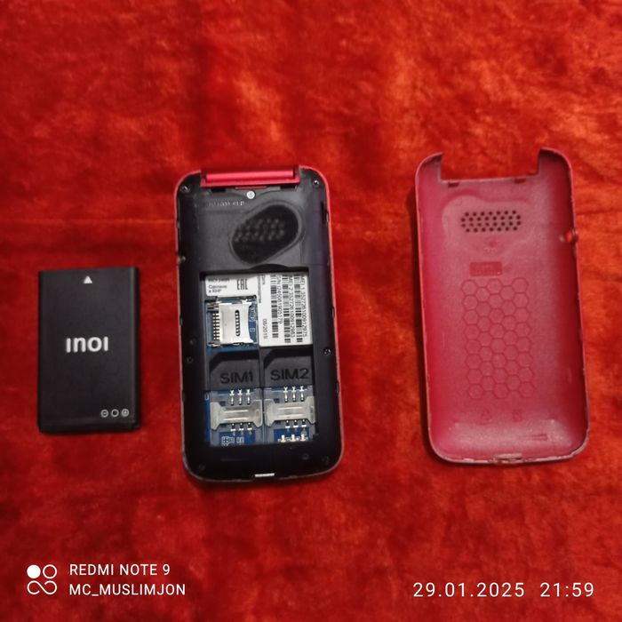 Inoi 245R knopkali legushka telifo'n