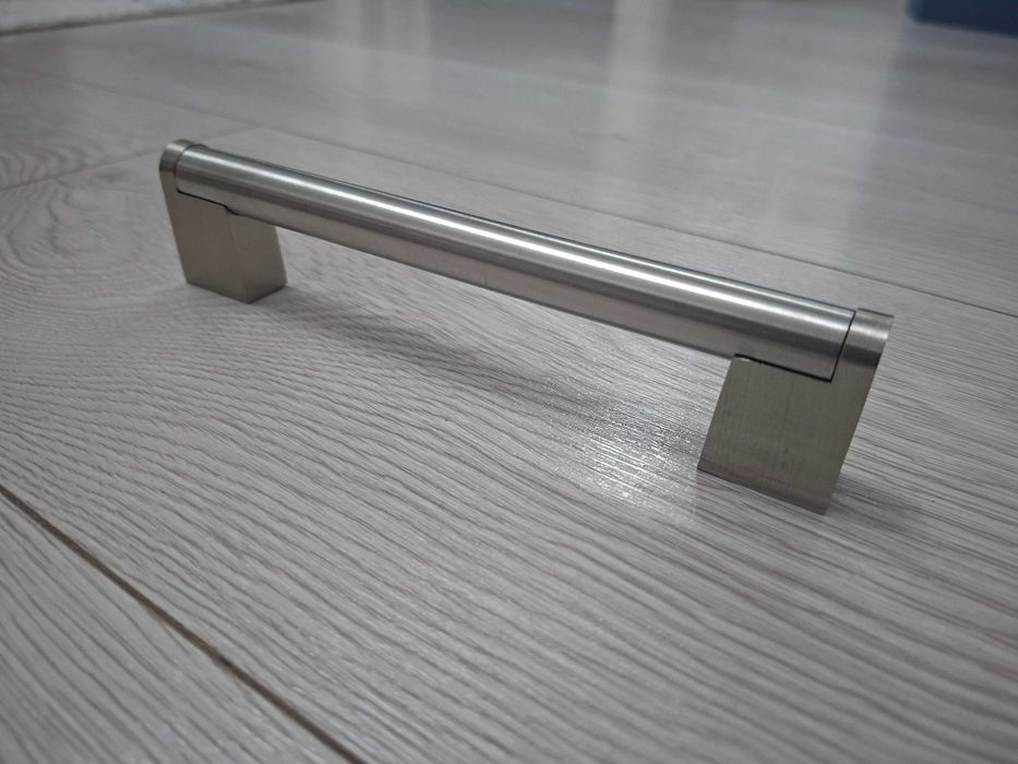 Set 10 manere mobila Amerdeco Argintiu mat 165mm