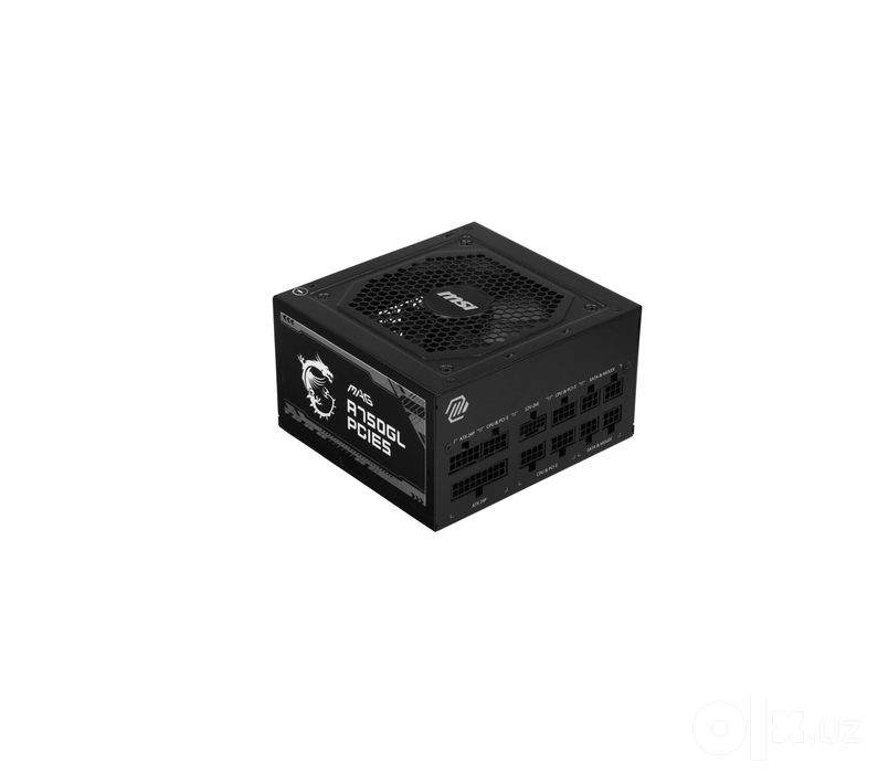- Блок питания MSI MAG A750GL PCIE5 750W (80 PLUS Gold)