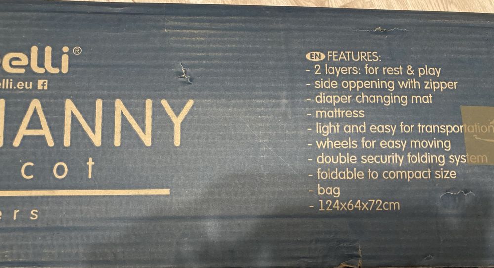 Манеж nanny lorelli