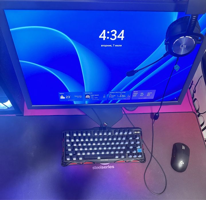 Игровой ПК Ryzen 7 9800X3D + RTX 5070 Ti/ пользовался 2 мес, СРОЧНО!