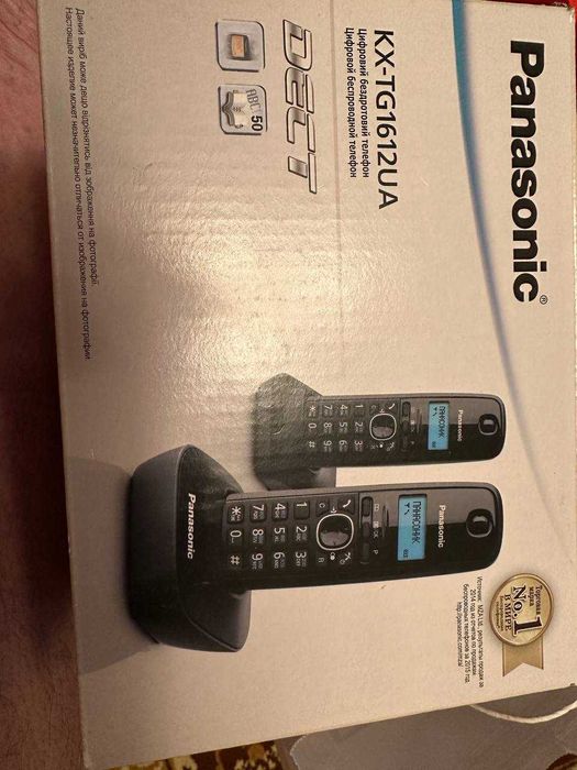 Продам радиотелефон Panasonic kx tg1612ua