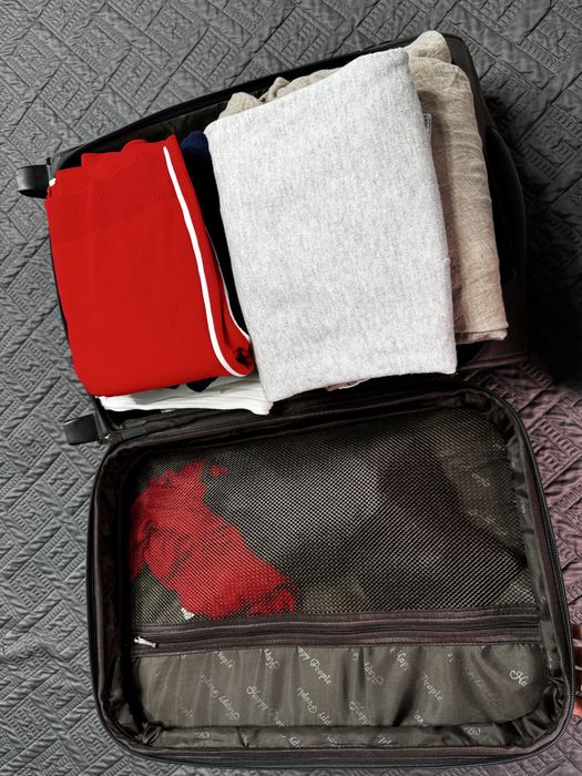 Чемодан вещей zara, mango и др