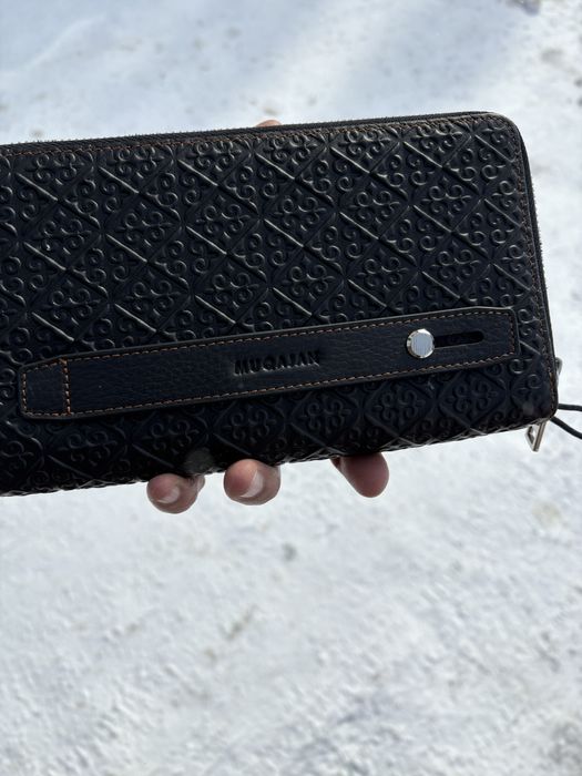 Портмоне клатч натуральная кожа