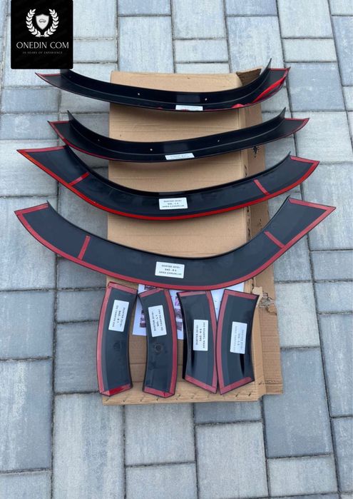 Kit Aripa Protectii Bandouri ornamente Dacia Duster 2018-2023