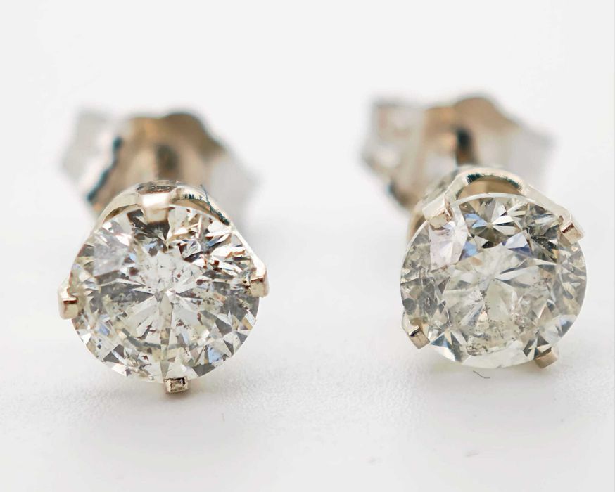 Cercei 14k diamante naturale 1ct