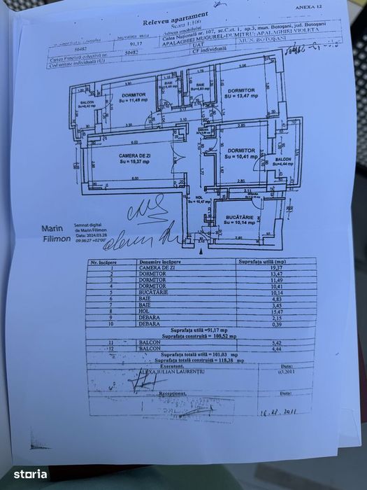 Apartament 4 camere