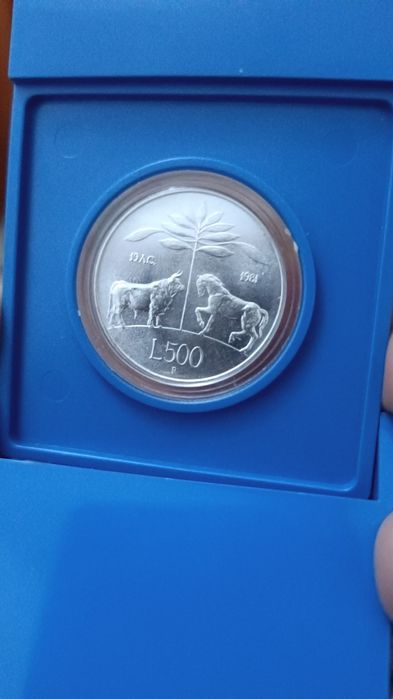 500 lire  Publio Virgilio Marone Bimilenario