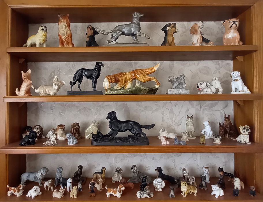 Коллекция  статуэтки собак