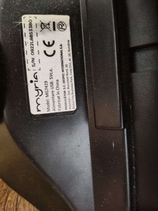 Volan gaming pedale Myria mg 7419 ps 3 ps 4 pc Xbox one Xbox one s