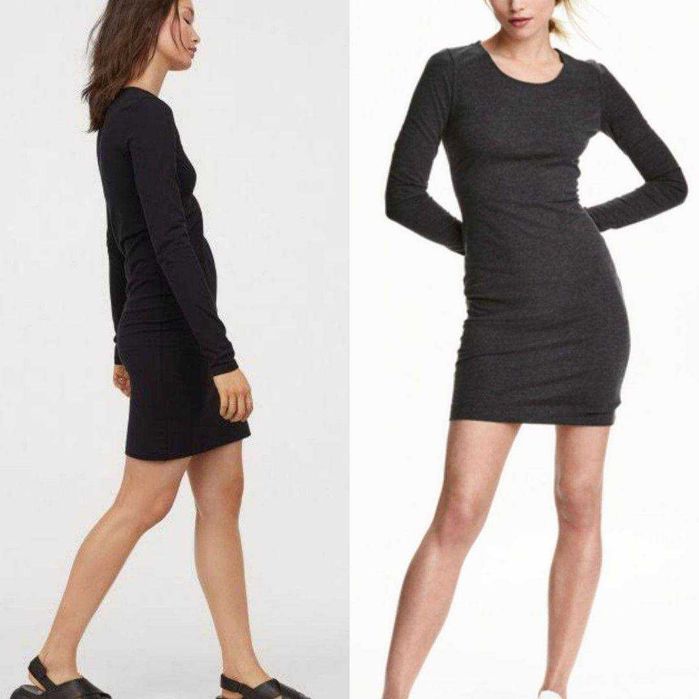 Прилепнала рокля H&M Basic
