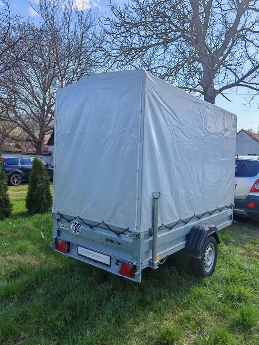 Remorcă 750kg zona mare de incarcare