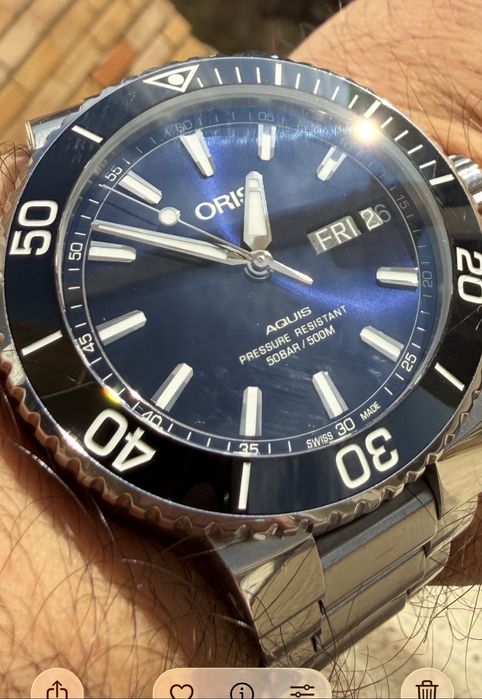 Oris Aquis Day date